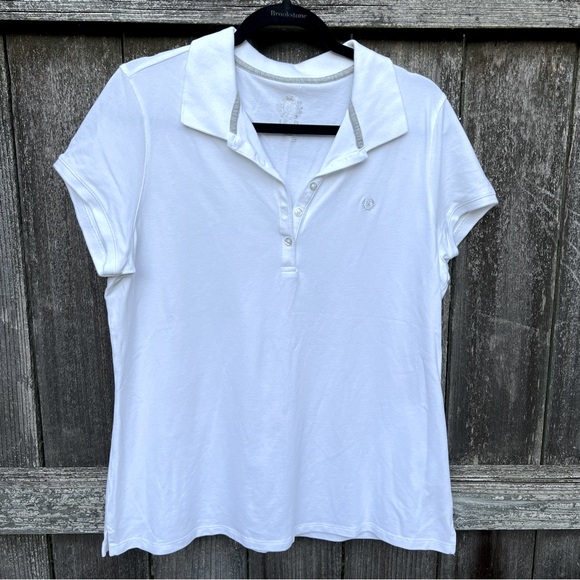 Izod Tops - Izod Polo White Short Sleeve